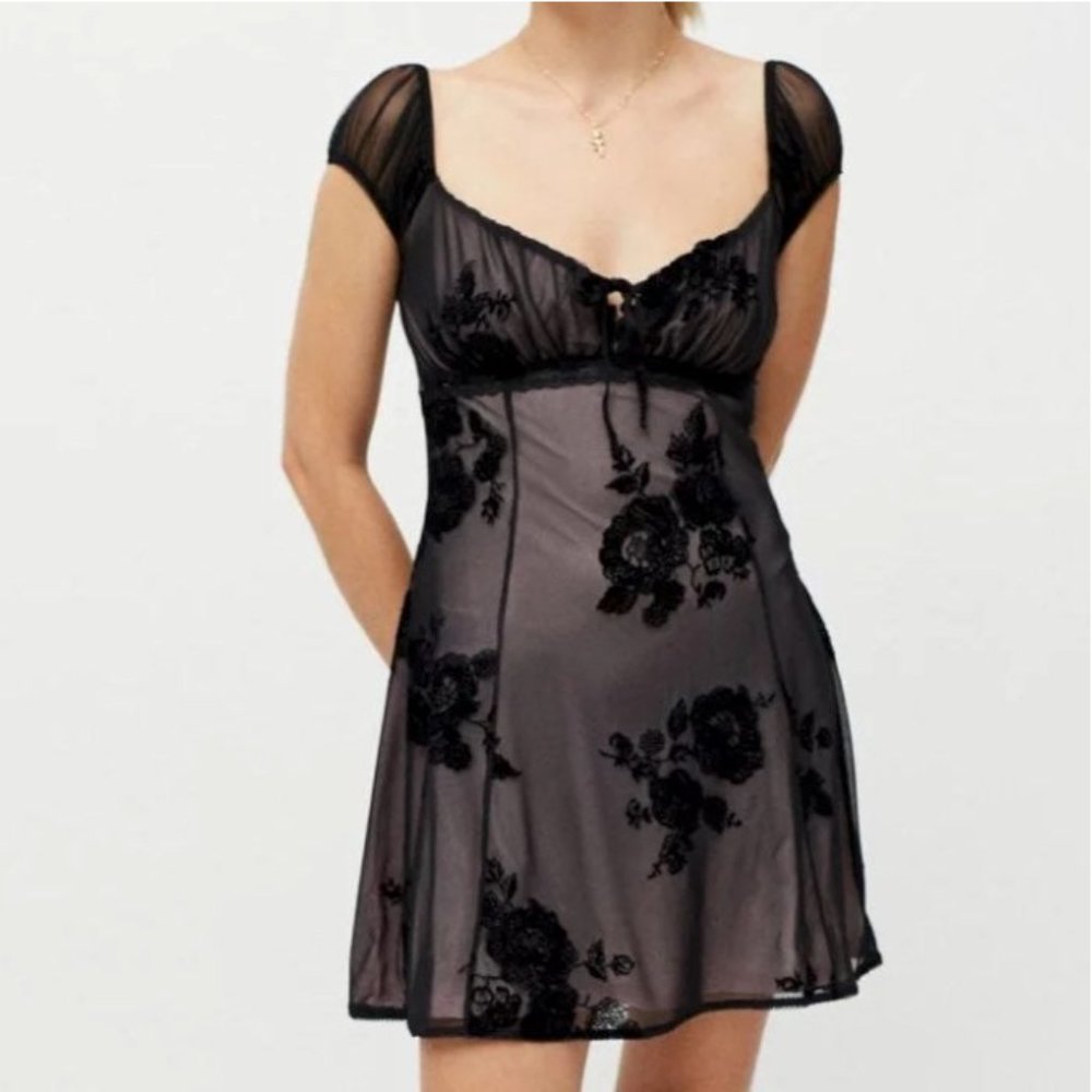 NWT Urban Outfitters Goth Babydoll Dress